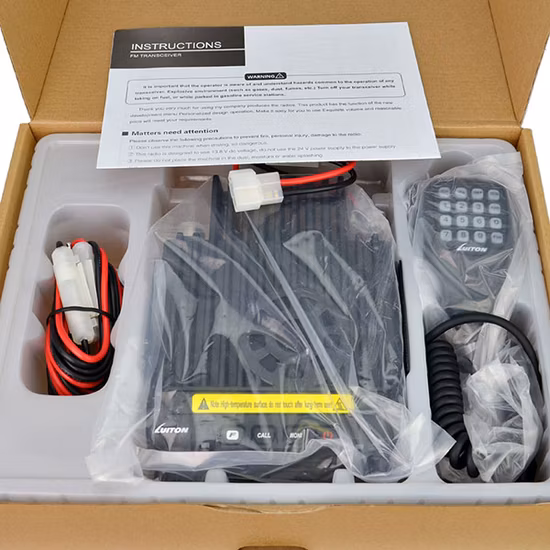 Hochleistungsfähiges mobiles Dualband-VHF/UHF-Radio Lt