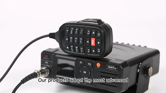 Heißer Verkauf 1024 Kanäle Fahrzeug Walkie Talkie 50 Watt Mobile Zwei-Wege-Radio für Auto